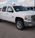 chevrolet silverado 1500 2013 white tex ed flex fuel 8 cylinders 2 wheel drive 6 spd auto texas ed resdncy based pkg texas edition discou 77090