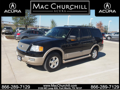 ford expedition 2006 black suv eddie bauer gasoline 8 cylinders rear wheel drive automatic with overdrive 76137