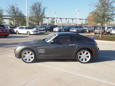 chrysler crossfire 2004 gray hatchback 2dr cpe limited gasoline 6 cylinders rear wheel drive 6 speed manual 76137