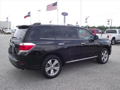 toyota highlander 2011 black suv limited gasoline 6 cylinders front wheel drive 5 speed automatic 77532
