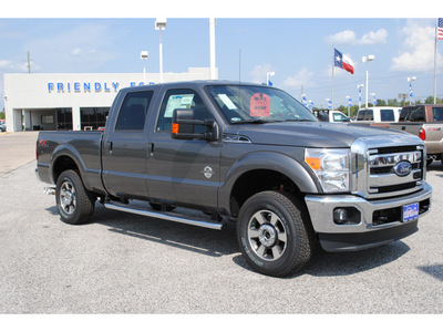 ford f 250 super duty 2012 gray lariat fx4 biodiesel 8 cylinders 4 wheel drive automatic with overdrive 77532