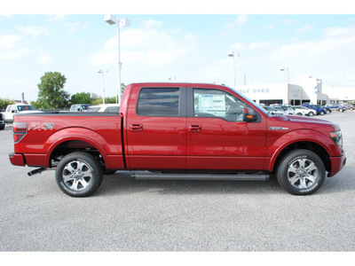 ford f 150 2013 red fx2 flex fuel 8 cylinders 2 wheel drive shiftable automatic 77532