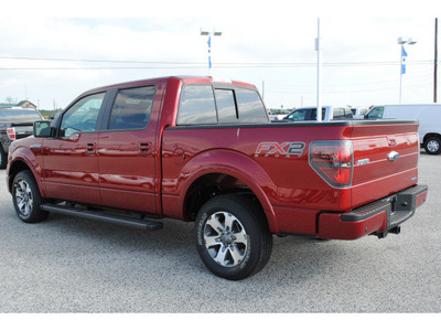 ford f 150 2013 red fx2 flex fuel 8 cylinders 2 wheel drive shiftable automatic 77532