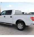 ford f 150 2012 white xlt texas edition flex fuel 8 cylinders 2 wheel drive automatic 77532
