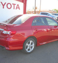 toyota corolla 2011 red sedan gasoline 4 cylinders front wheel drive automatic 79925