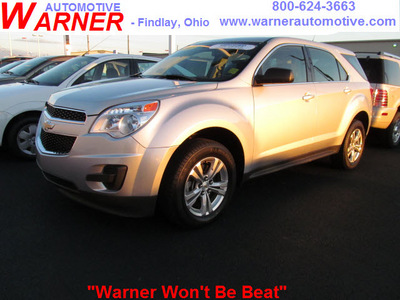 chevrolet equinox 2011 silver ls gasoline 4 cylinders all whee drive automatic 45840