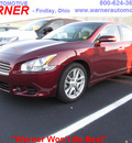 nissan maxima 2010 dk  red sedan 3 5 s gasoline 6 cylinders front wheel drive automatic 45840