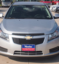 chevrolet cruze 2012 silver sedan gasoline 4 cylinders front wheel drive not specified 77090