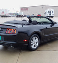 ford mustang 2013 black v6 gasoline 6 cylinders rear wheel drive automatic 62708