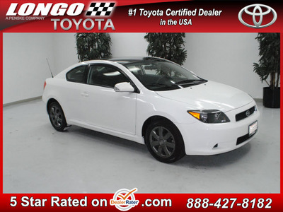 scion tc 2007 white hatchback gasoline 4 cylinders front wheel drive automatic 91731