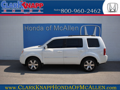honda pilot 2012 white suv touring gasoline 6 cylinders front wheel drive automatic 78505