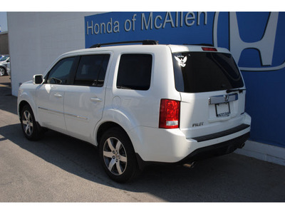 honda pilot 2012 white suv touring gasoline 6 cylinders front wheel drive automatic 78505