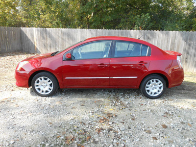 nissan sentra 2011 dk  red sedan 2 0 gasoline 4 cylinders front wheel drive automatic 75901