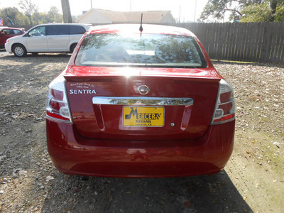 nissan sentra 2011 dk  red sedan 2 0 gasoline 4 cylinders front wheel drive automatic 75901