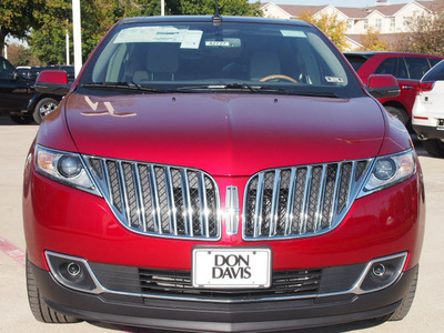 lincoln mkx 2013 red suv gasoline 6 cylinders front wheel drive automatic 76011