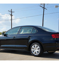 volkswagen jetta 2012 black sedan se gasoline 5 cylinders front wheel drive tiptronic 76502