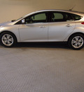 ford focus 2012 silver hatchback sel flex fuel 4 cylinders front wheel drive automatic 75219