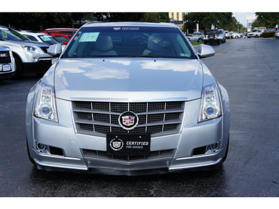 cadillac cts 2010 silver sedan 3 0l v6 performance gasoline 6 cylinders all whee drive automatic 77074