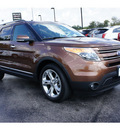 ford explorer 2011 brown suv limited gasoline 6 cylinders 2 wheel drive automatic 77074