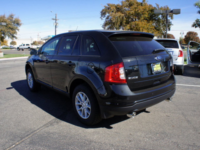 ford edge 2013 black se gasoline 6 cylinders front wheel drive automatic 79407