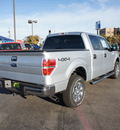 ford f 150 2012 silver xlt gasoline 6 cylinders 4 wheel drive automatic 79407