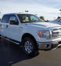 ford f 150 2013 white xlt gasoline 6 cylinders 4 wheel drive automatic 79407