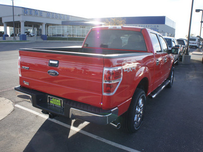 ford f 150 2013 red xlt gasoline 6 cylinders 4 wheel drive automatic 79407
