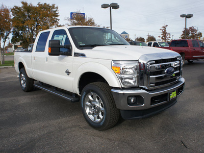 ford f 250 super duty 2012 white lariat biodiesel 8 cylinders 4 wheel drive automatic 79407