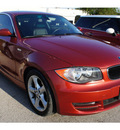 bmw 1 series 2008 red coupe 128i gasoline 6 cylinders rear wheel drive automatic 78729