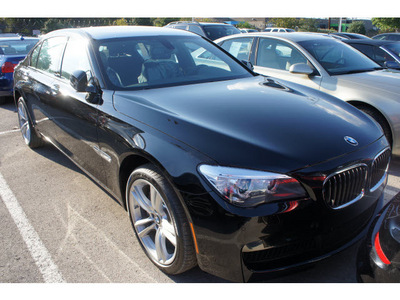 bmw 7 series 2013 black sedan 740li gasoline 6 cylinders rear wheel drive automatic 78729