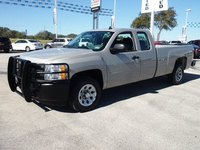 chevrolet silverado 1500 2009 silver pickup truck work truck 8 cylinders automatic 78016