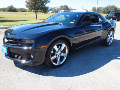 chevrolet camaro 2012 black coupe ss 8 cylinders automatic 78016