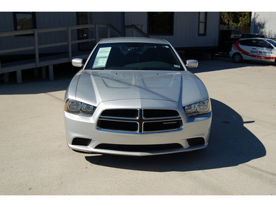 dodge charger 2012 silver sedan se 6 cylinders automatic with overdrive 77706