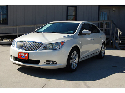 buick lacrosse 2011 white sedan cxl 6 cylinders automatic with overdrive 77706