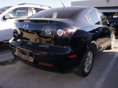 mazda mazda3 2008 black sedan sport ltd avail gasoline 4 cylinders front wheel drive automatic 76137