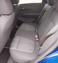 chevrolet sonic 2013 blue topaz metallic hatchback lt gasoline 4 cylinders front wheel drive automatic 75075