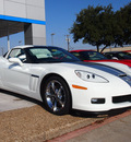 chevrolet corvette 2013 white coupe z16 grand sport gasoline 8 cylinders rear wheel drive automatic 75075