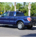 ford f 150 2010 dk  blue lariat flex fuel 8 cylinders 2 wheel drive automatic 78550