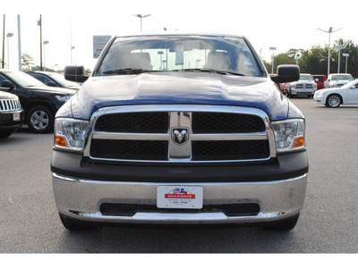 dodge ram 1500 2010 blue pickup truck st gasoline 6 cylinders 2 wheel drive 4 speed automatic 77017