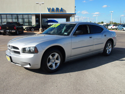 dodge charger 2009 silver sedan se 6 cylinders 4 speed automatic 78224