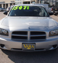 dodge charger 2009 silver sedan se 6 cylinders 4 speed automatic 78224