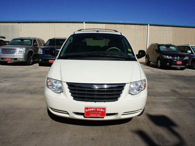 chrysler town and country 2007 white van touring gasoline 6 cylinders front wheel drive automatic 79110