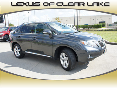 lexus rx 350 2010 dk  gray suv gasoline 6 cylinders all whee drive automatic 77546