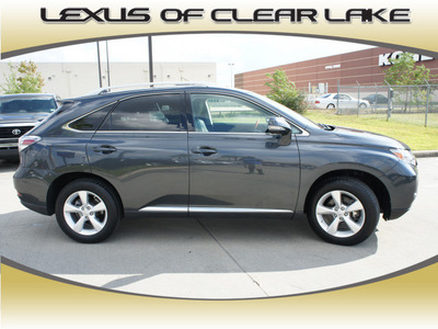 lexus rx 350 2010 dk  gray suv gasoline 6 cylinders all whee drive automatic 77546