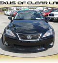 lexus is 250 2010 black sedan gasoline 6 cylinders rear wheel drive automatic 77546