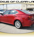lexus is 250 2010 red sedan gasoline 6 cylinders all whee drive automatic 77546