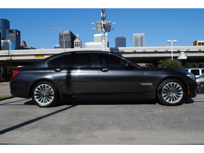 bmw 7 series 2011 dk  gray sedan 750li gasoline 8 cylinders rear wheel drive automatic 77002