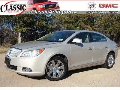 buick lacrosse 2011 gold sedan cxl gasoline 6 cylinders front wheel drive automatic 76018