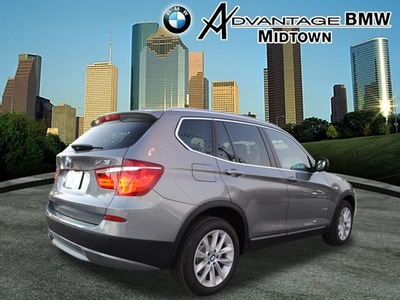 bmw x3 2013 dk  gray xdrive28i gasoline 4 cylinders all whee drive automatic 77002