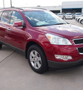 chevrolet traverse 2012 red lt gasoline 6 cylinders front wheel drive 6 speed automatic 77090